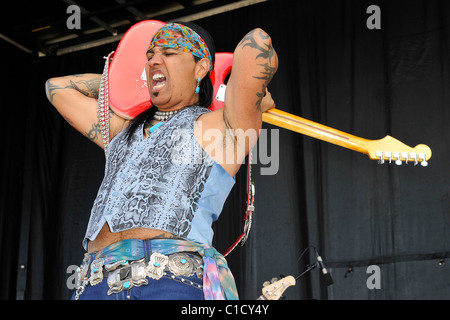 Micki Free esegue a "Auto Warz" tenutasi presso il Seminole Hard Rock Hotel and Casino Hollywood Florida - 19.04.09, Foto Stock