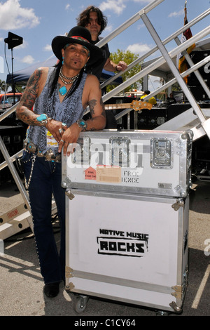 Micki Free esegue a "Auto Warz" tenutasi presso il Seminole Hard Rock Hotel and Casino Hollywood Florida - 19.04.09, Foto Stock