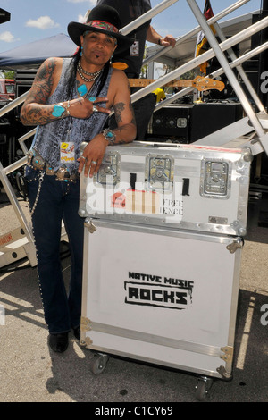 Micki Free esegue a "Auto Warz" tenutasi presso il Seminole Hard Rock Hotel and Casino Hollywood Florida - 19.04.09, Foto Stock