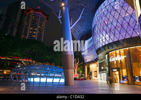 ION Orchard Mall, nel quartiere dello shopping di Orchard Road, Singapore Foto Stock