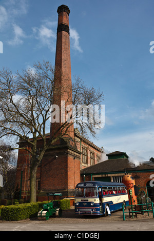 Abbey Pumping Station Museum, Leicester, Leicestershire, Inghilterra Foto Stock