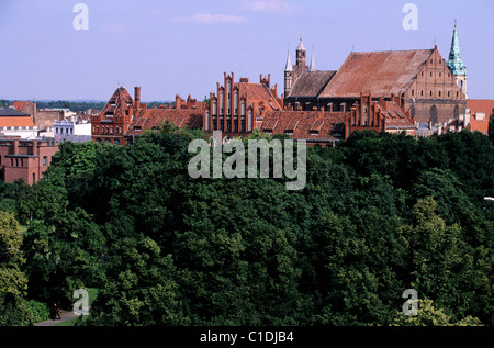 Polonia, Kujavia-Pomerania, città di Torun, old town Foto Stock