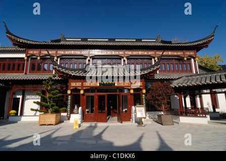 Casa del tè cinese ad Amburgo, Germania, Europa Foto Stock