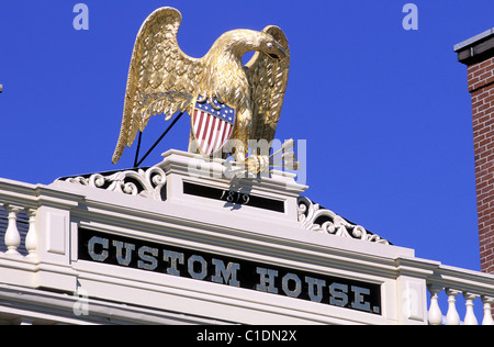 Stati Uniti, Massachusetts, Salem (nord di Boston), Custom House Foto Stock