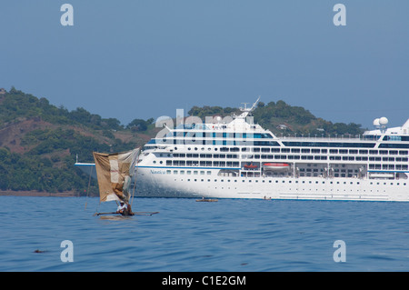 Madagascar, Oceano Indiano al largo dell'isola di Nosy Be. Foto Stock