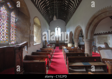 St Mary Magdalene Church Hewelsfield, Foresta di Dean Foto Stock