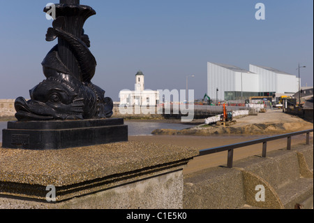 Margate Lungomare Turner Galleria d'Arte Contemporanea e Droit House Foto Stock