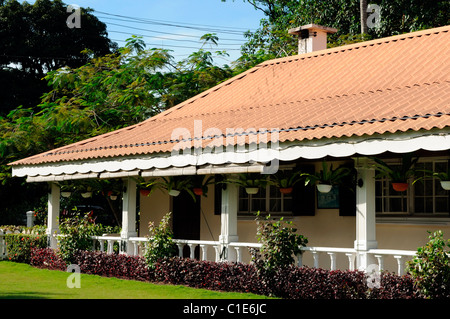 English tea house e ristorante sandakan Malaysian Borneo Malaysia asia attrazione turistica Foto Stock