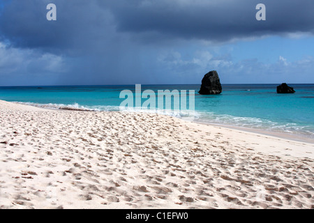 Warwick Long Bay, Bermuda Foto Stock