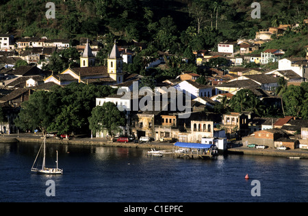 Il Brasile, Bahia, città di Cachoeira sul fiume Paraguaçu Foto Stock