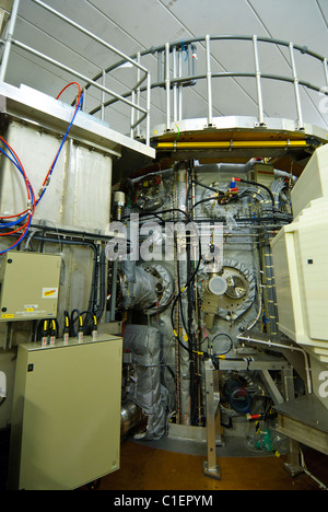 Il montante (Mega Amp tokamak sferici) reattore di fusione sperimentale a Culham Centro per l'energia di fusione, Abingdon, Oxfordshire Foto Stock