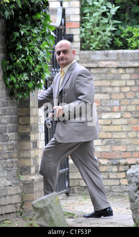 Kevin O'Dowd, fratello di Boy Geroge aka George Alan O'Dowd lasciando la cantante del home è stato liberato dal carcere il lunedì Foto Stock