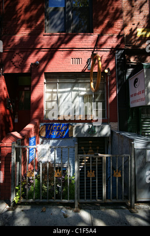 Piccola impresa nel quartiere di San Marco posto, East Village, Manhattan New York City Foto Stock