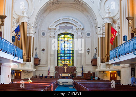 US Naval Academy Cappella, Annapolis, Maryland Foto Stock