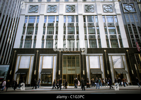 Il Bergdorf Goodman department store mens' store in New York Foto Stock