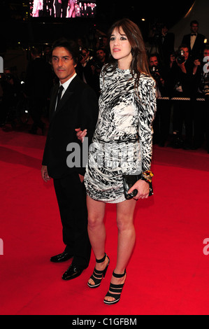 Charlotte Gainsbourg 2009 Festival Internazionale del Cinema di Cannes - Giorno 6 Premiere di 'Anticristo' - Arrivi Cannes, Francia - Foto Stock