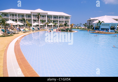 Cuba, provincia di Matanzas, Varadero, hotel Barcelo Marina Palace Foto Stock