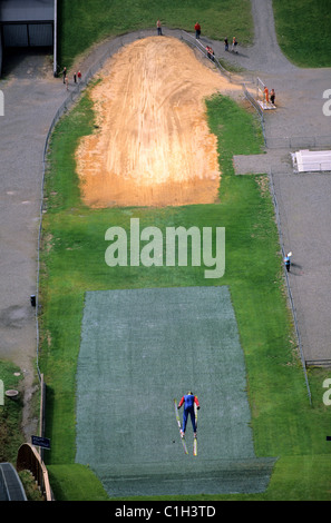 Norvegia, Lillehammer Olympic Stadium Foto Stock