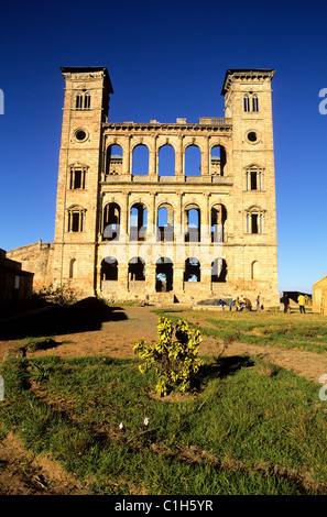 Madagascar Antananarivo, la città alta, il Rova (Queen's Palace) Foto Stock