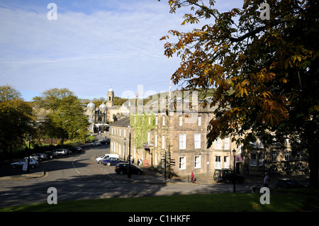 La piazza in Buxton - Peak District Foto Stock