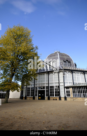 L'Ottagono presso il padiglione di giardini in Buxton - Peak District Foto Stock