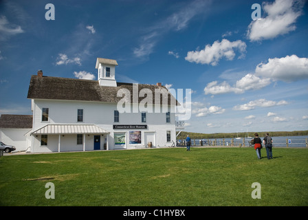 Fiume Connecticut Museum a Essex, Connecticut, Stati Uniti d'America Foto Stock