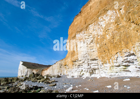 Speranza Gap a Seaford Capo Riserva Naturale, East Sussex Foto Stock
