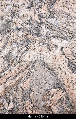 Rock, Muskoka, Ontario, Canada Foto Stock