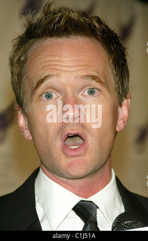 Neil Patrick Harris il 2009 American Theatre Wing annuale di Gala di primavera tenutosi a Cipriani 42nd Street - Arrivi New York City, Foto Stock