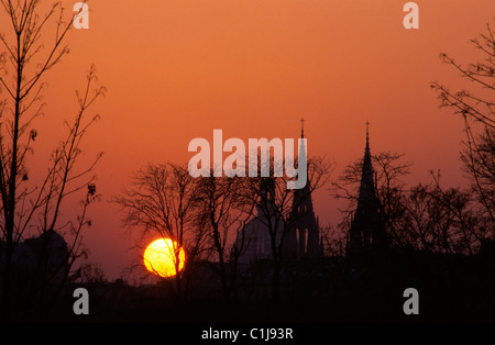 Francia, Parigi, Giardino delle Tuileries Foto Stock