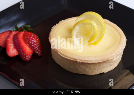 Crostata al limone Foto Stock