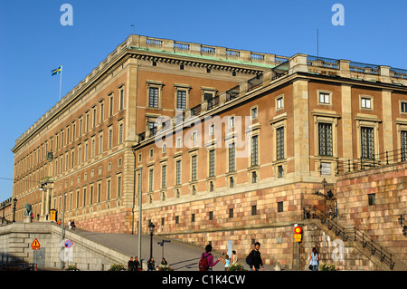 La Svezia, Stoccolma, Gamla Stan Isola (città vecchia), il Royal Palace Foto Stock