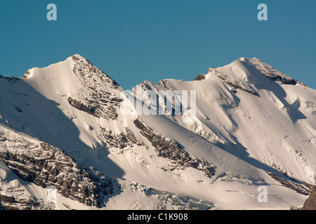 Vista da lo Schilthorn montagna in Svizzera Foto Stock