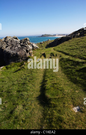 Porthmeor Beach, Saint Ives, Cornwall, England, Regno Unito Foto Stock