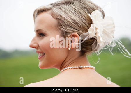 Ritratto di sposa Foto Stock