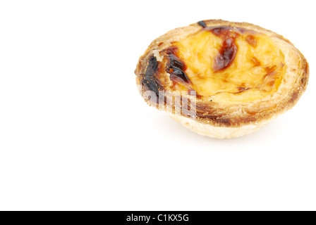Portugese pasticceria chiamato Pasteis de nata Foto Stock