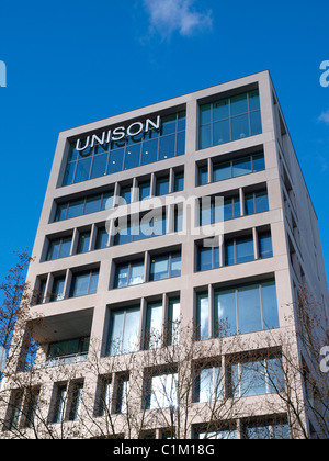 Nuova sede all unisono Euston Road. Scudiero e partner architetti Foto Stock