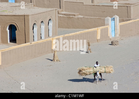 Sudan l'oasi di Sesibi (fondata nel XVIII dinastia Sesibi segna il più meridionale della serie di grandi nuovo regno Foto Stock