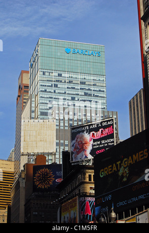 Grattacieli di Manhattan, New York, Stati Uniti d'America. Foto Stock