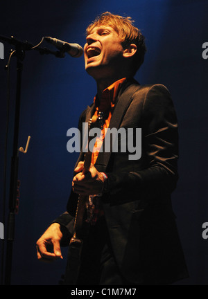 Franz Ferdinand performing live at 2009 Glastonbury Festival - Giorno 2 Somerset, Inghilterra - 27.06.09 ( ): Foto Stock
