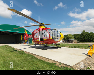 Air Ambulance RED Foto Stock