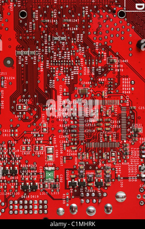 Scheda a circuito stampato - Gainward scheda grafica Foto Stock