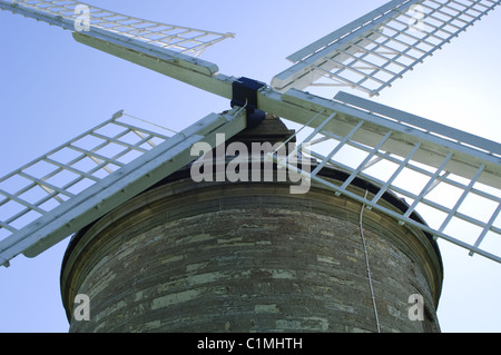 Chesterton Windmill sails, Warwickshire, Regno Unito Foto Stock