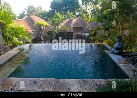 Indonesia, Bali, Hotel di lusso a quattro stagioni in Jimbaran in riva al mare Foto Stock