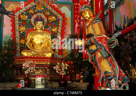 La Cina, nella provincia dello Yunnan, Kunming, Tempio di Yuantong Foto Stock