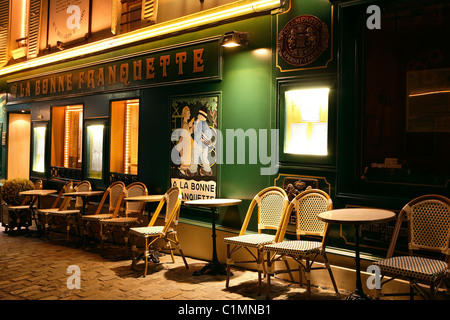 Francia, Parigi, Brasserie Lipp su St Germain Boulevard Foto Stock