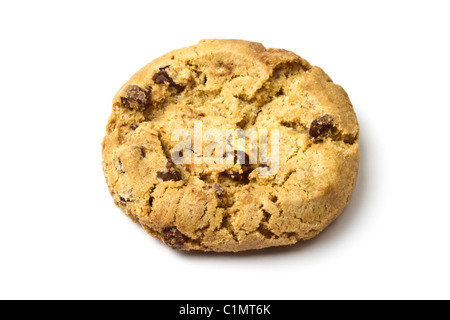 Deliziosa cookie isolati su sfondo bianco Foto Stock