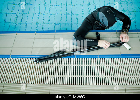 Diving Apnea Festival - Wroclaw 2011 Foto Stock