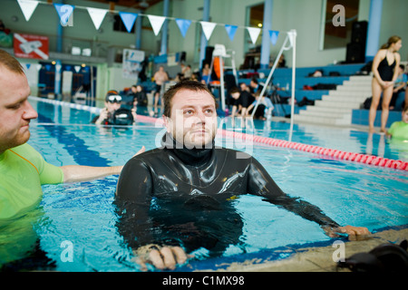 Diving Apnea Festival - Wroclaw 2011 Foto Stock