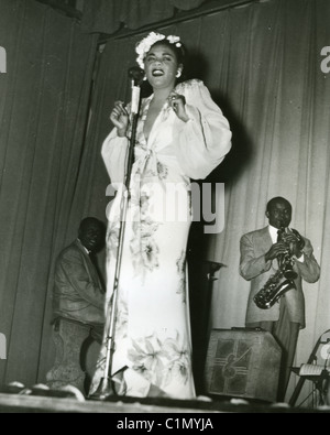 BILLIE HOLIDAY US cantante jazz (1915-1959) Foto Stock